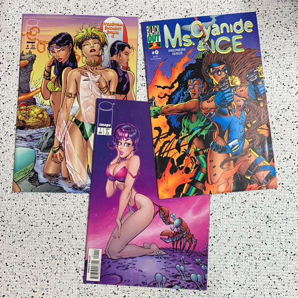 Curated Bundle of 3 Vintage Comics in Excellent Condition